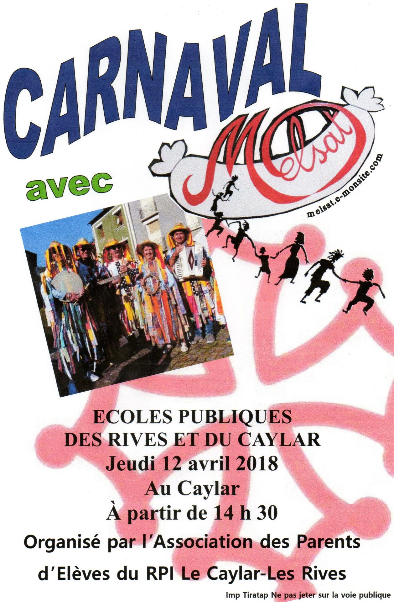 carnaval Le Caylar 12 avril 2018